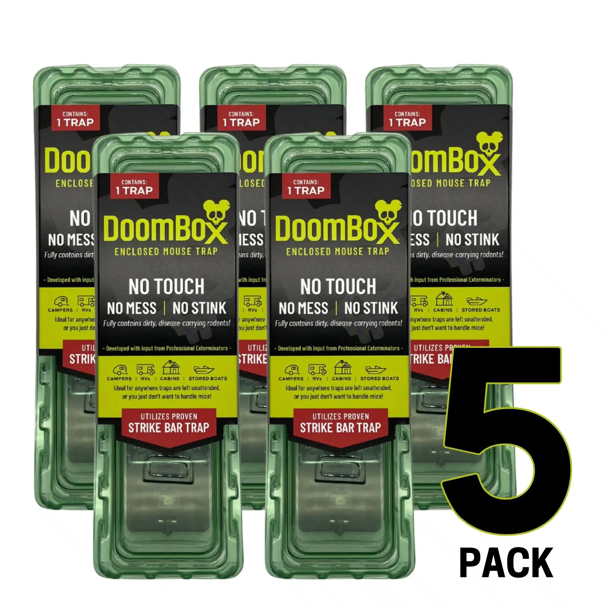 DoomBox® Enclosed Mouse Trap - Image 9