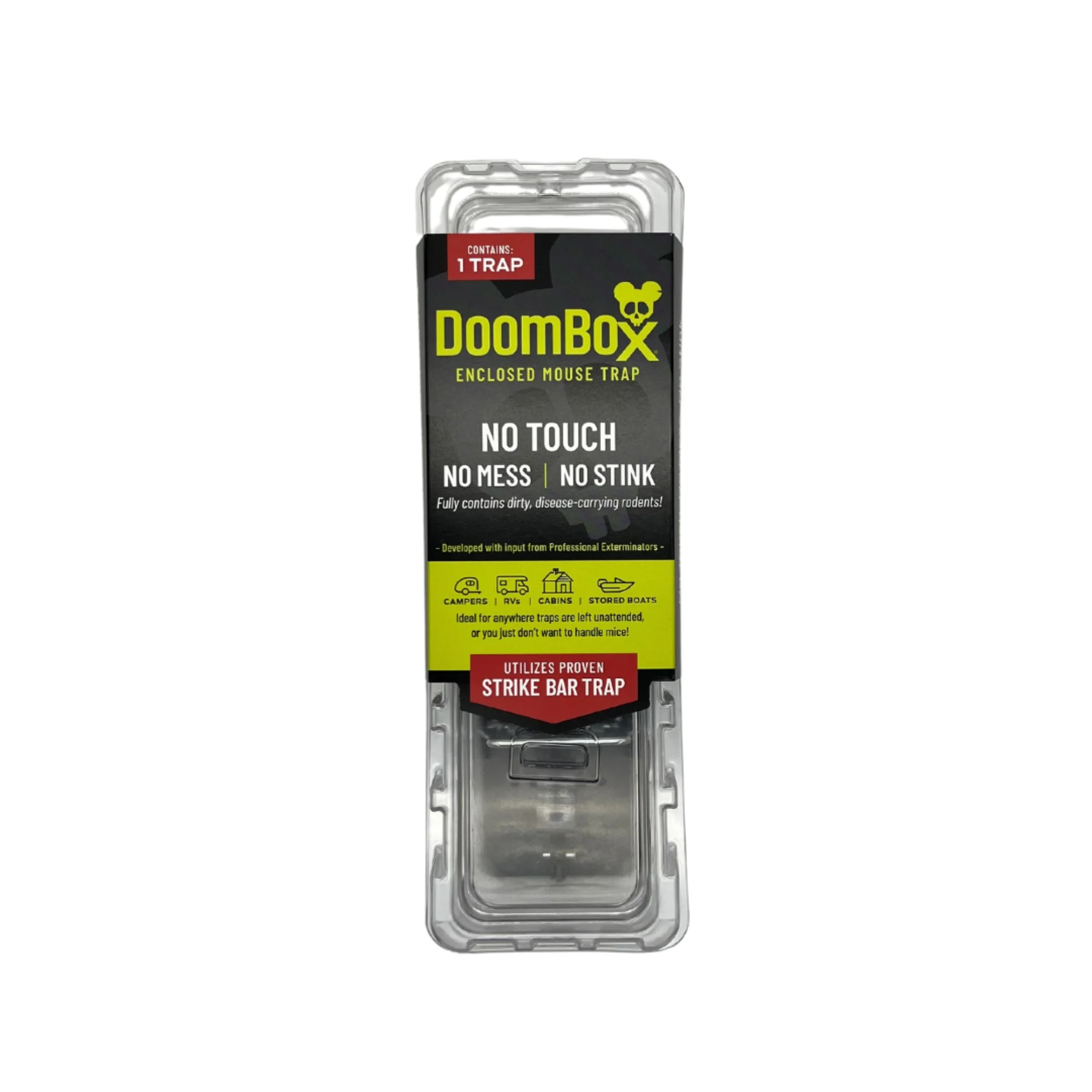 DoomBox® Enclosed Mouse Trap